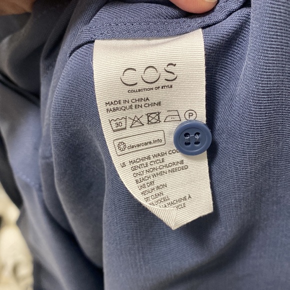 COS Blue Jacket Size 4 - Picture 5 of 5